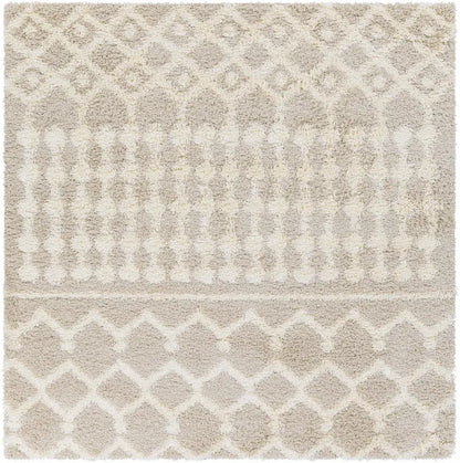 Prompton Cream Plush Area Rug