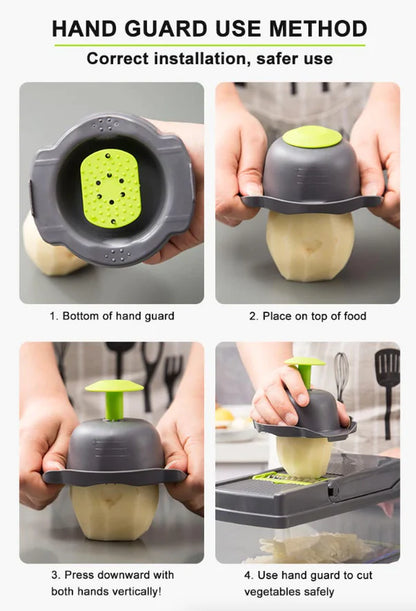 15-In-1 Vegetable Fruit Chopper Cutter