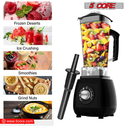 5Core Juicer Blender Machines 2000W High-Speed