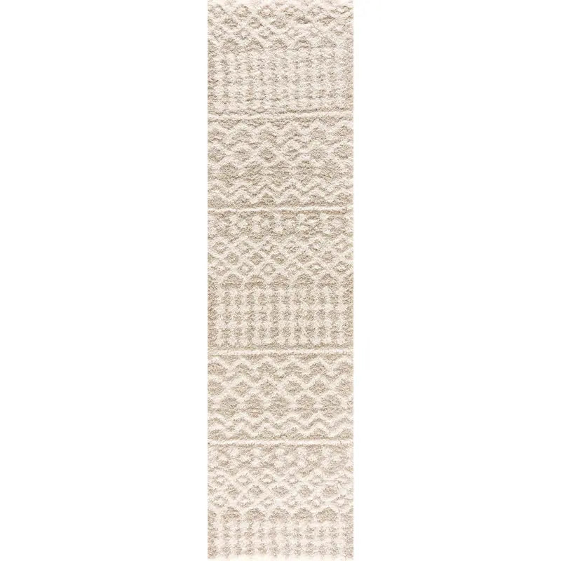 Prompton Cream Plush Area Rug