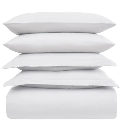 Mellanni Duvet Cover Set - 5-Pc Iconic Collection - Soft