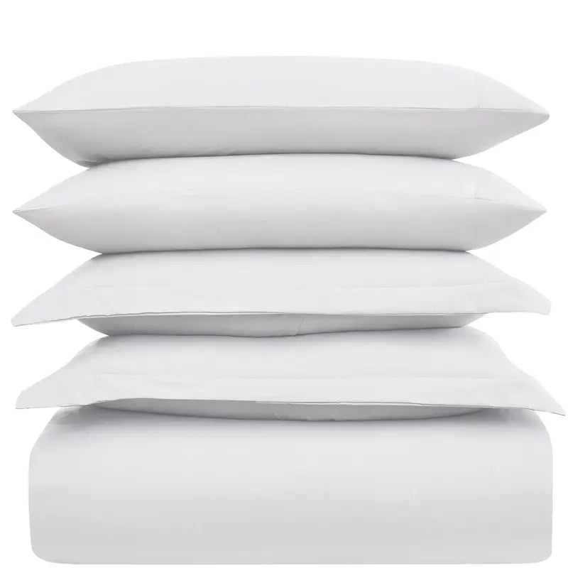 Mellanni Duvet Cover Set - 5-Pc Iconic Collection - Soft