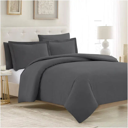 Mellanni Duvet Cover Set - 5-Pc Iconic Collection - Soft