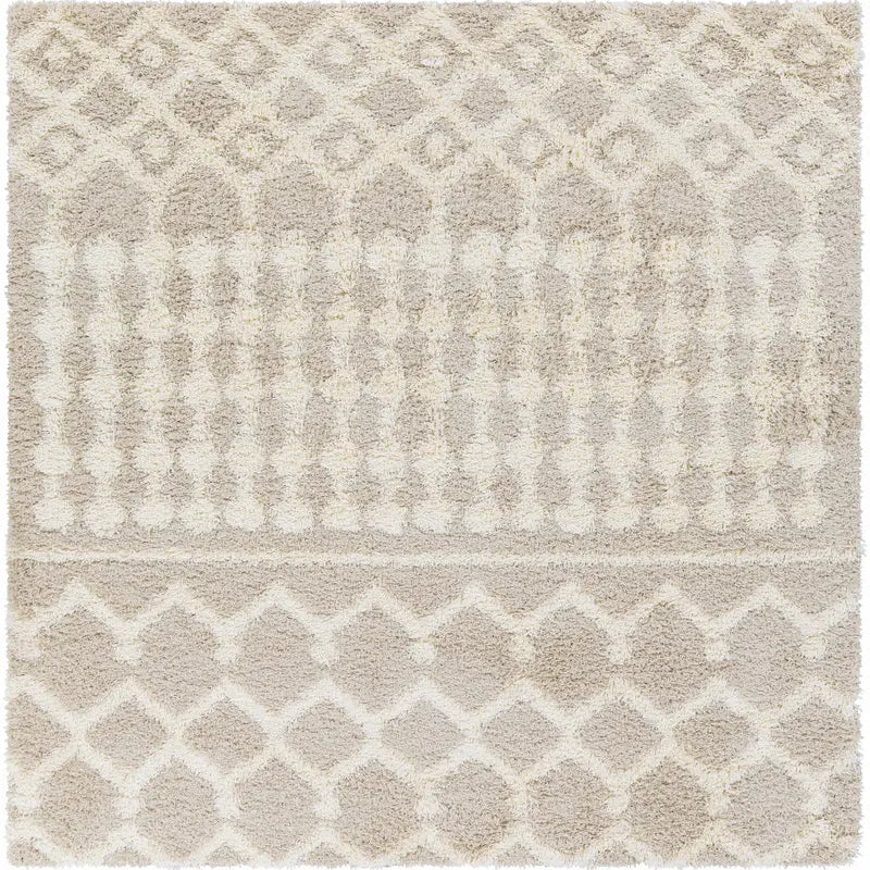 Prompton Cream Plush Area Rug