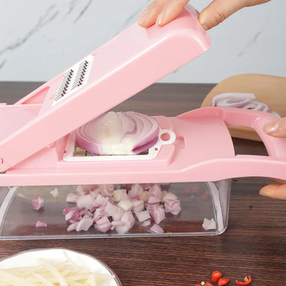 16 in1 Vegetable Chopper Set with Container 