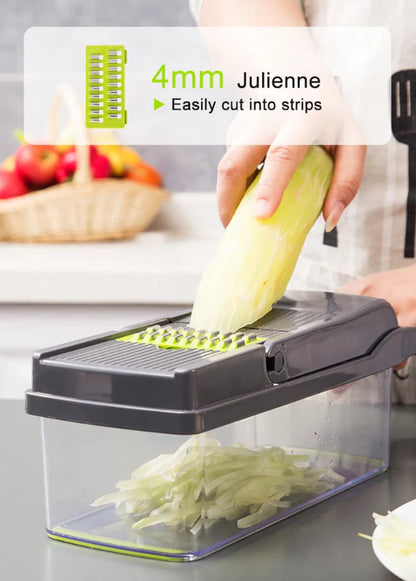 15-In-1 Vegetable Fruit Chopper Cutter