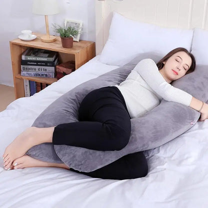 130X70Cm U Shape Maternity Pillows, Pregnancy Body Pillow 