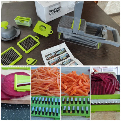 15-In-1 Vegetable Fruit Chopper Cutter