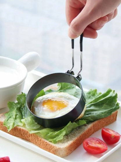 1Pc Stainless Steel round Egg Ring