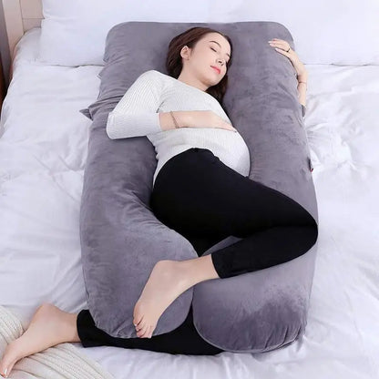 130X70Cm U Shape Maternity Pillows, Pregnancy Body Pillow 