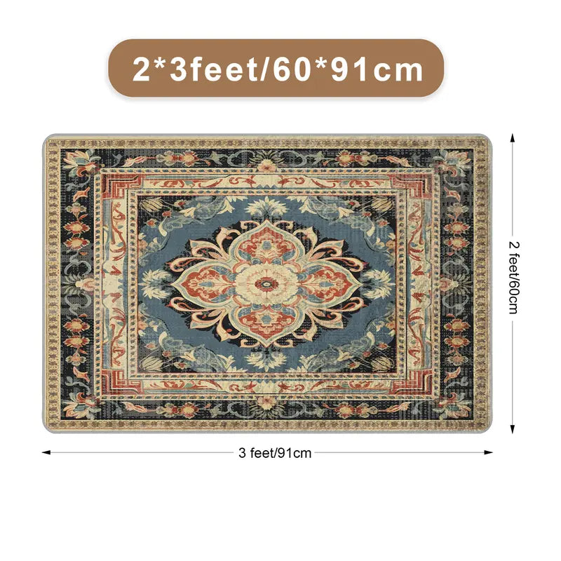 Rug Door Mat, Bedroom Rugs Throw Rugs with Rubber Backing Washable Rug, Rugs for Kitchen Entryway Living Room Office,Non Slip Rug, Front Door Mat Indoor Entrance, Kitchen Rugs, Indoor Floor Mat, Carpet