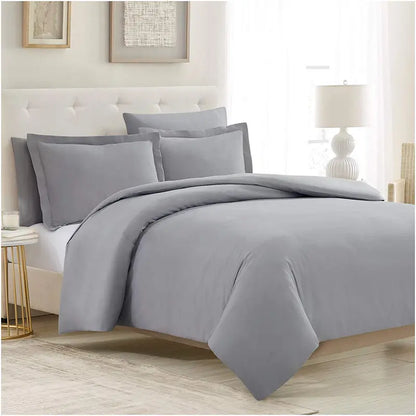 Mellanni Duvet Cover Set - 5-Pc Iconic Collection - Soft