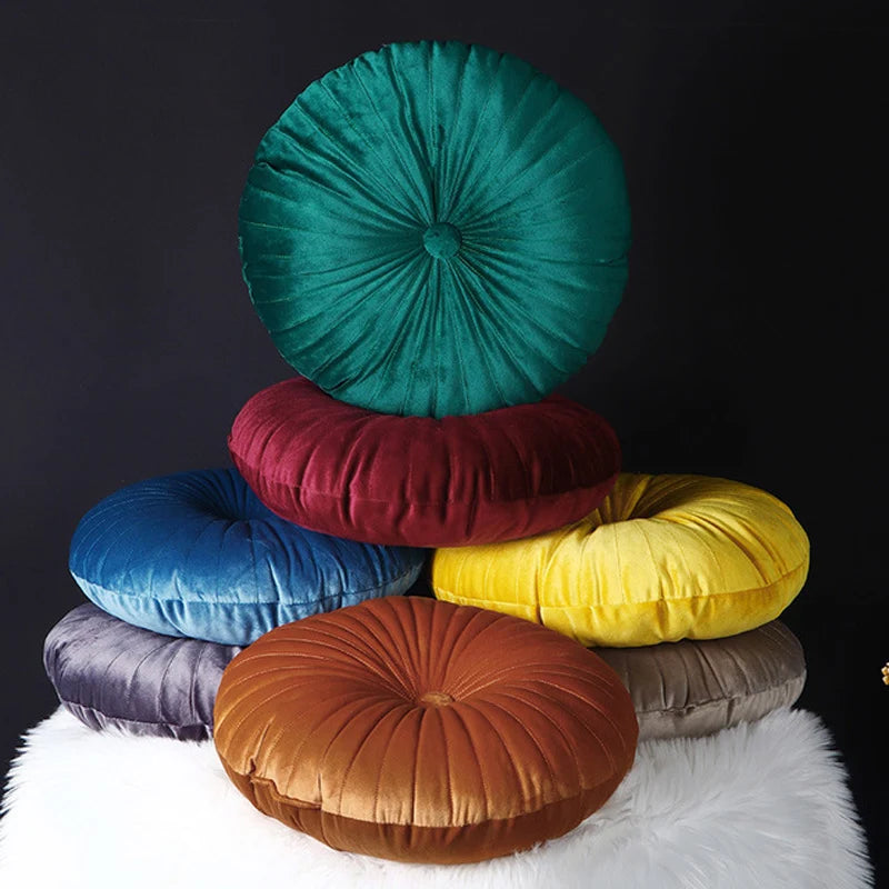 Round Pouf Floor Tatami Cushion Pillow 