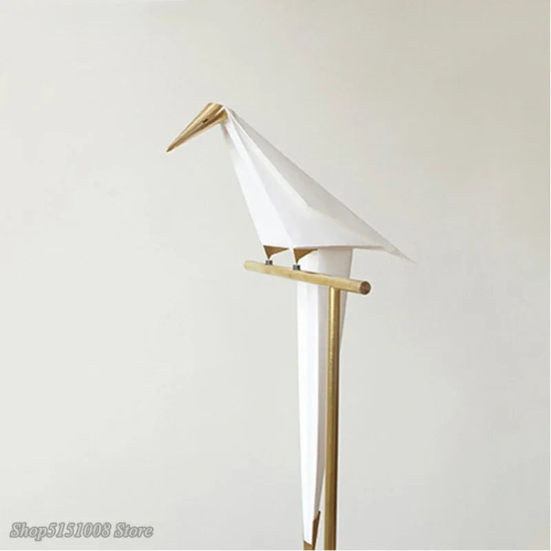 Bird Paper Floor Lamp 