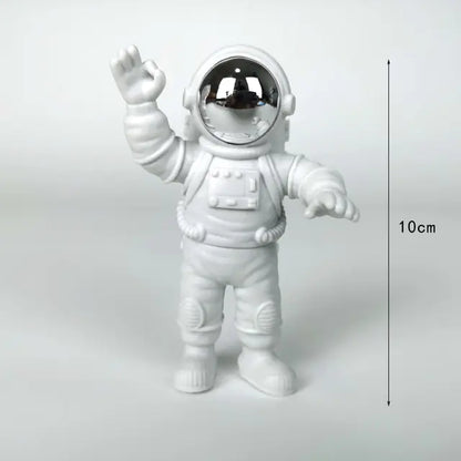 Wohndeko-Set mit Astronauten und Mond