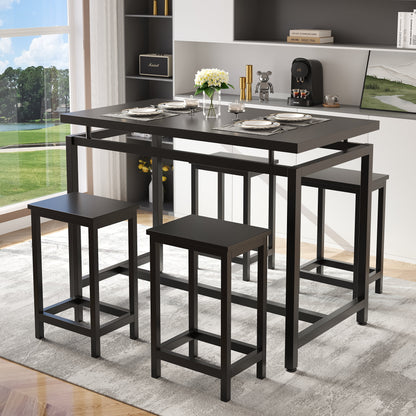 Counter Height Dining Set for 4 Set