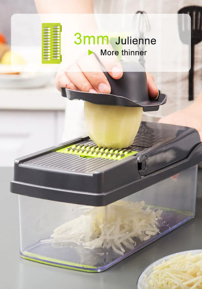 15-In-1 Vegetable Fruit Chopper Cutter