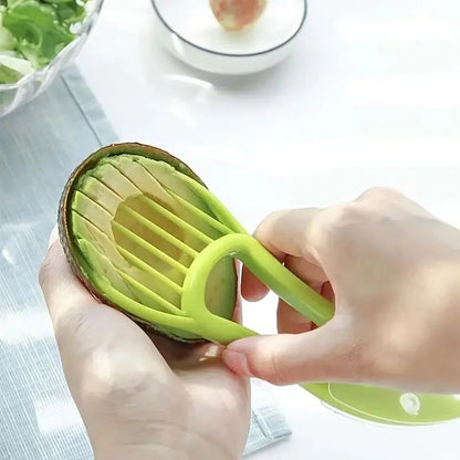 1Pc 3 in 1 Multifunctional Avocado Slicer, Avocado Pitters, Avocado Cutter, Kitchen Gadgets