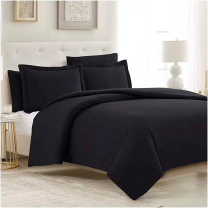 Mellanni Duvet Cover Set - 5-Pc Iconic Collection - Soft