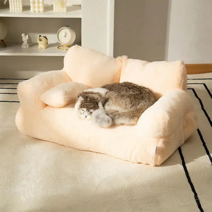 Luxuriöses Sofa für „pelzige Freunde“