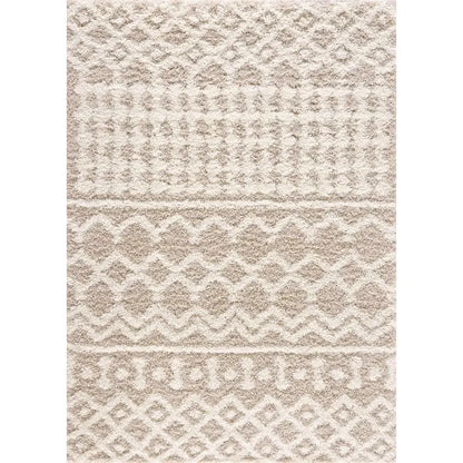 Prompton Cream Plush Area Rug