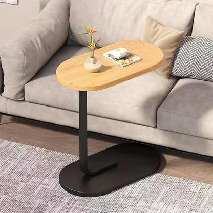 C-Shaped Nightstand End Sofa Table