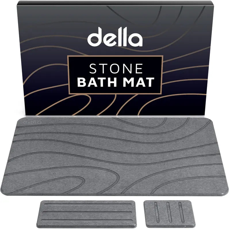 Della Premium Stone Bath Mat