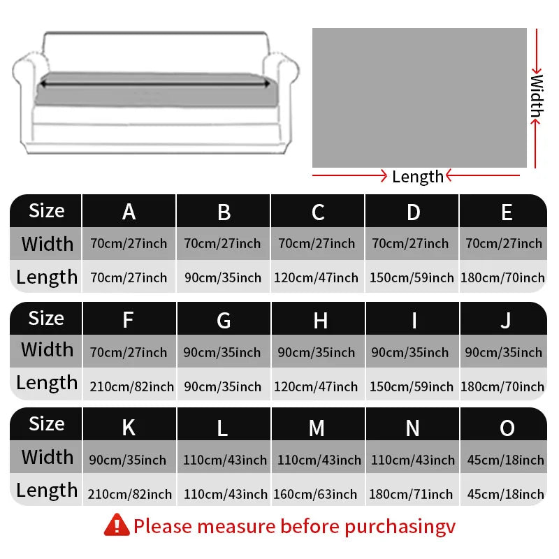 Thickened Sofa Cushion 