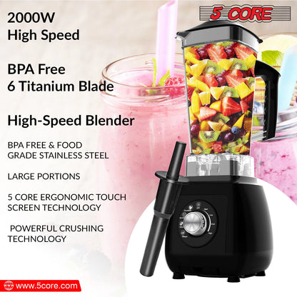 5Core Juicer Blender Machines 2000W High-Speed