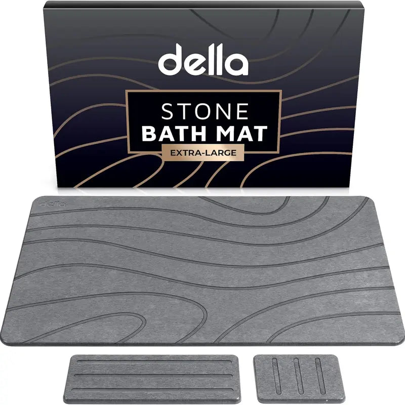 Della Premium Stone Bath Mat