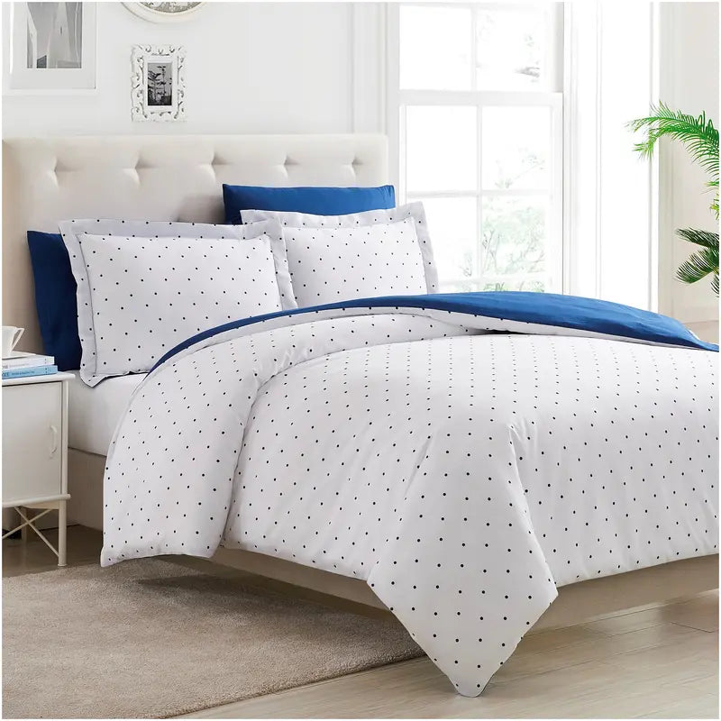 Mellanni Duvet Cover Set - 5-Pc Iconic Collection - Soft