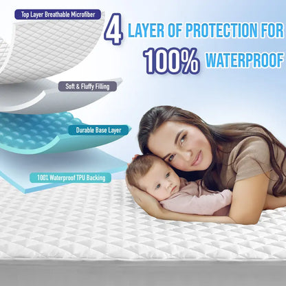 Waterproof Mattress Pad Protector