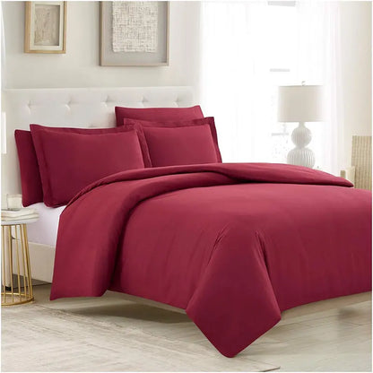 Mellanni Duvet Cover Set - 5-Pc Iconic Collection - Soft